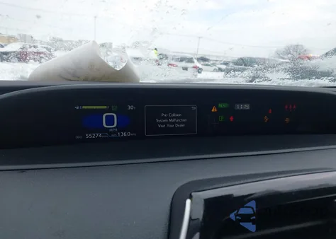 2022 Toyota Prius Prime Le z USA, uszkodzony, nr VIN JTDKAMFP4N3220278